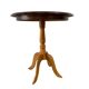 Vintage round wooden side table