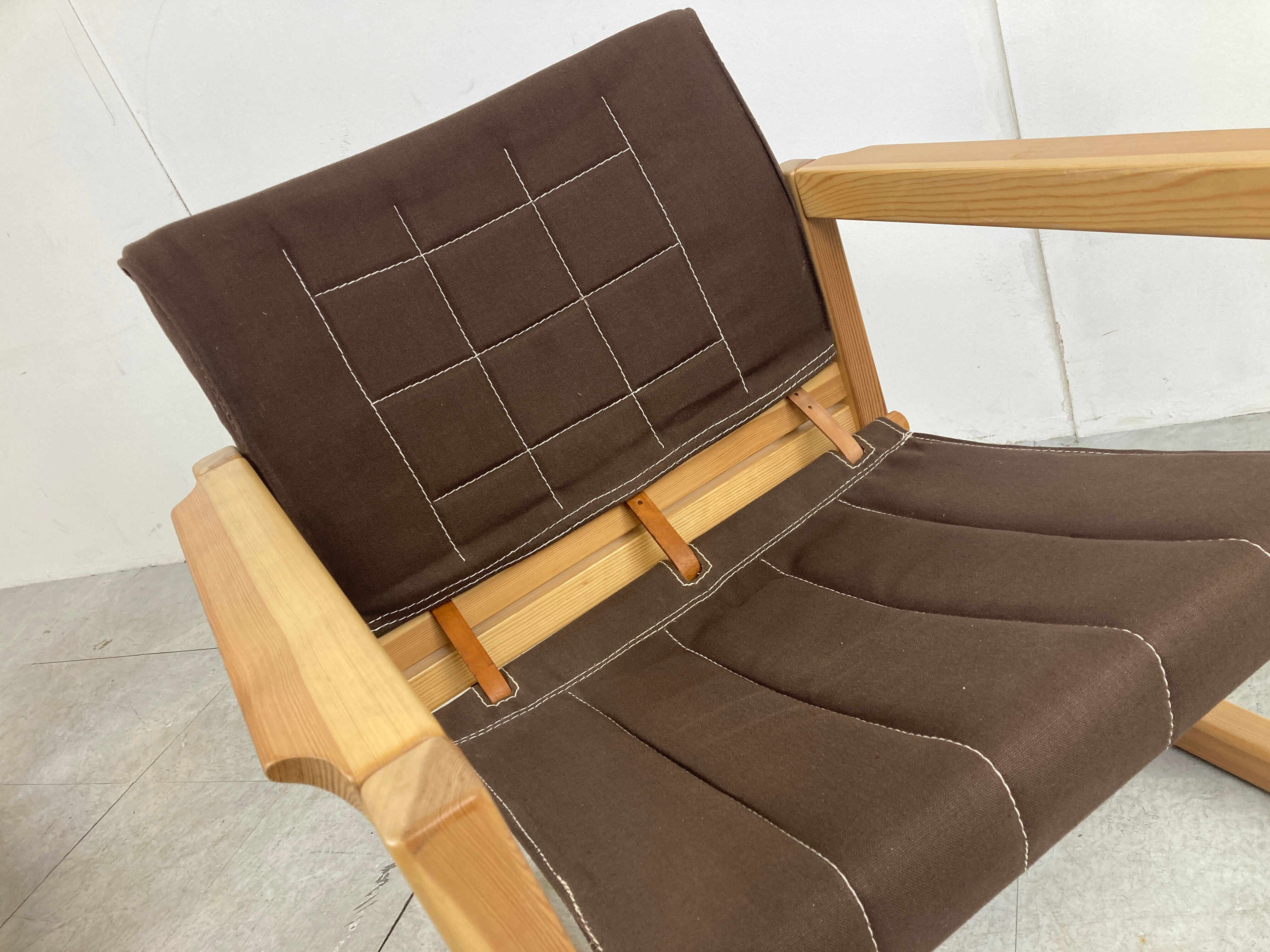 Pair of Diana armchairs designed by Karin Mobring for Ikea, 1980s