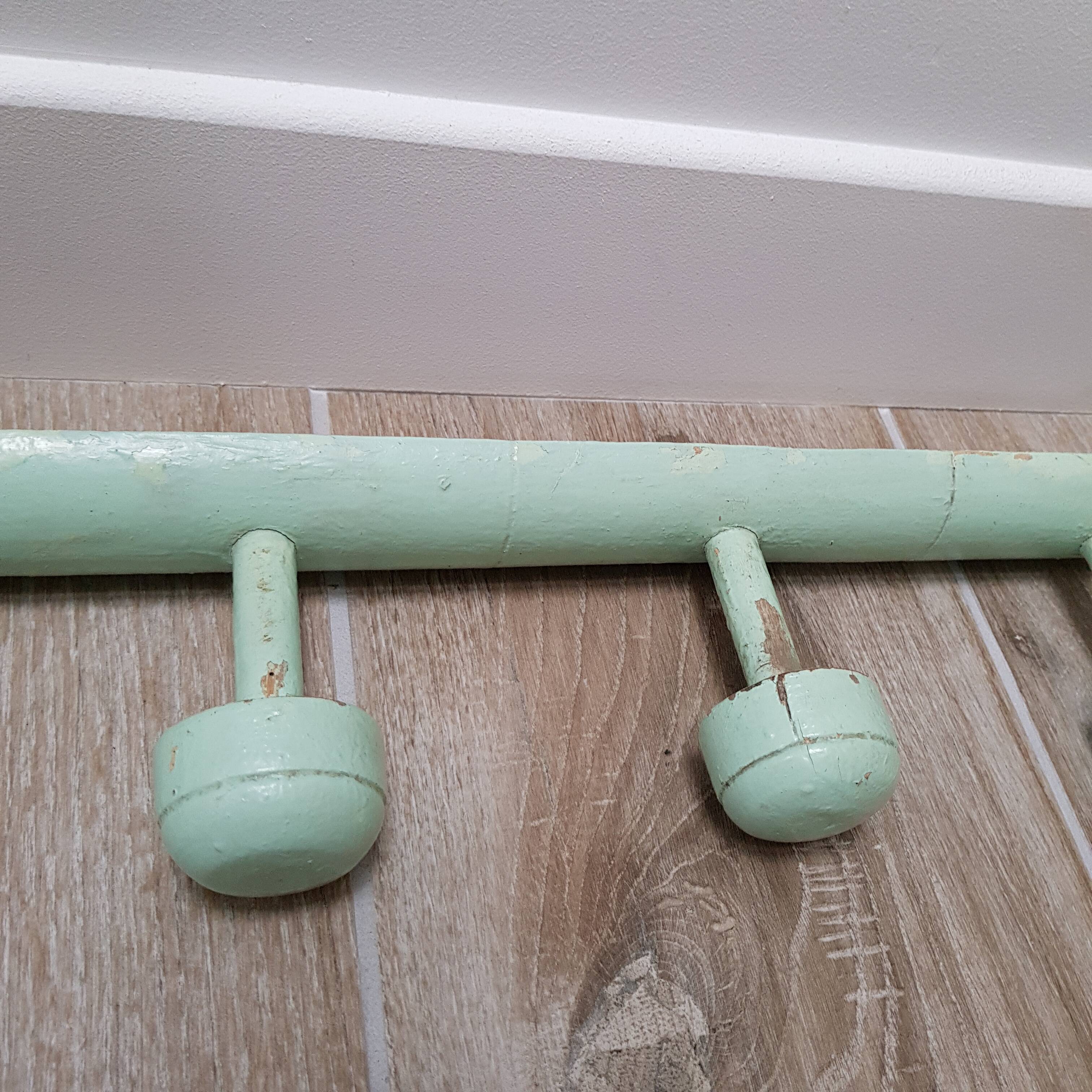 Peg wooden, 5 heads, mint