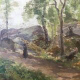 Table XIX "Forest of Fontainebleau" hosted by Emile Daumont (1834-?)