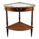 Table d’appoint d’angle de style Louis XVI, XIXe siècle