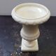 Old vase gien medici form ceramic white vintage