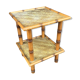 Table basse étagère bambou vintage