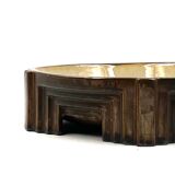 Art Deco ceramic centerpiece, Mougin Freres, Nancy France 1920s