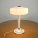 Mid-century rare white table lamp/ Napako, 1960's