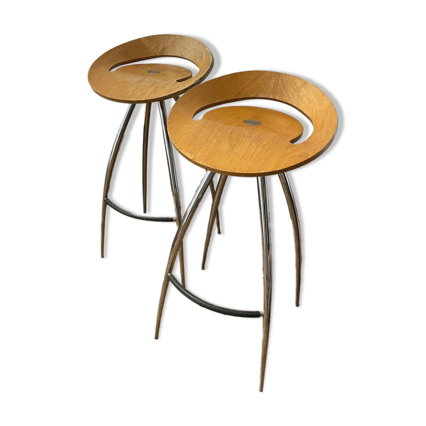 Pair of Magis Lyra bar stools