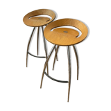 Pair of Magis Lyra bar stools