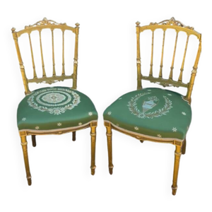 paire de chaises Napoléon