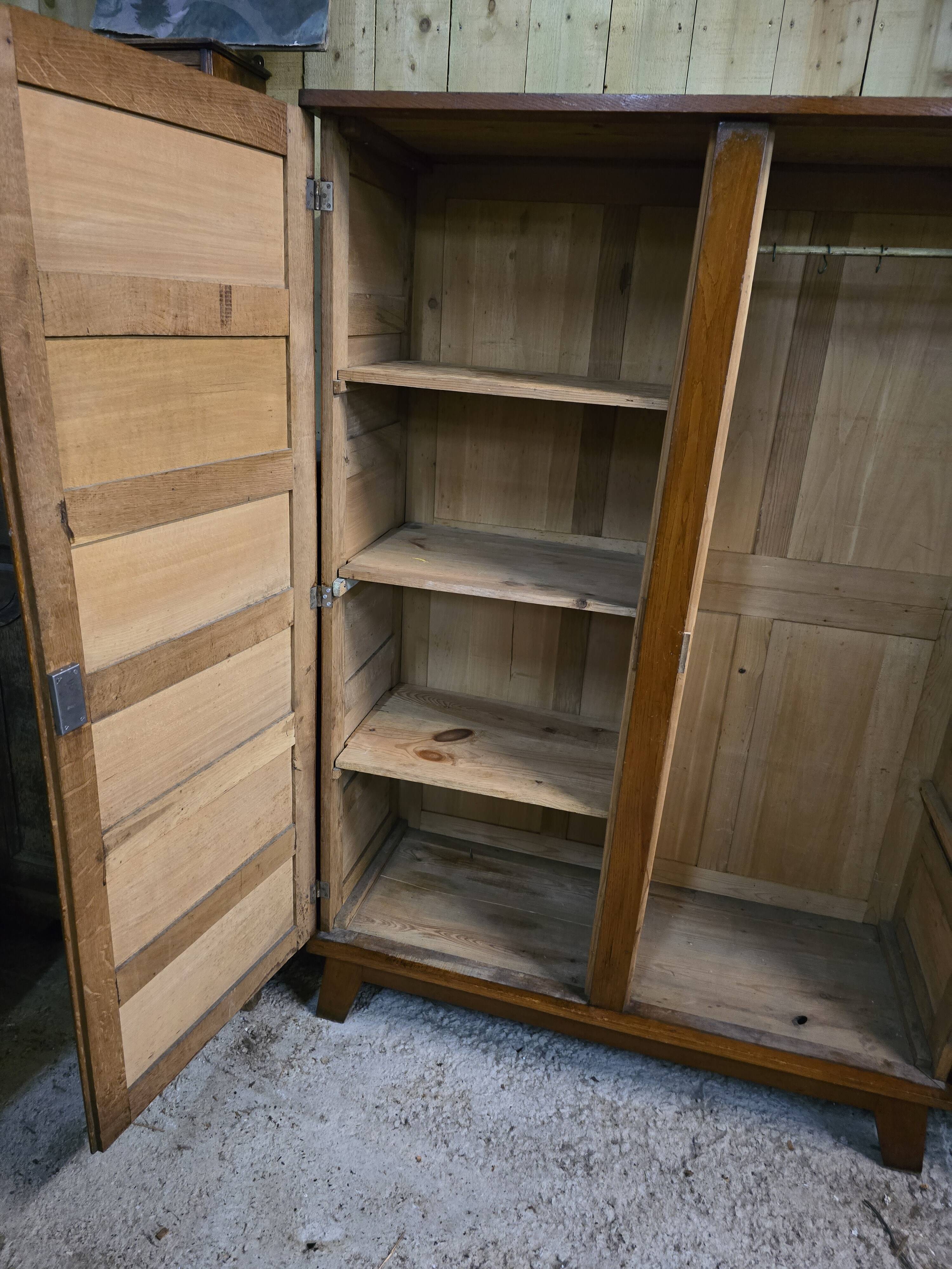 Vintage René Gabriel wardrobe with 2 doors