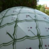 Hand-painted porcelain lamp foot