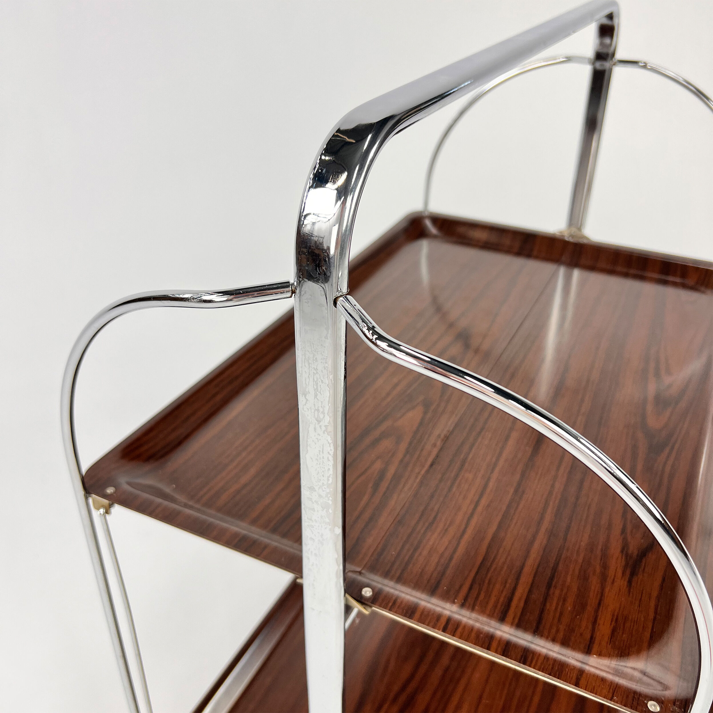 Vintage serving trolley, 1950s