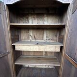 Louis XV Wardrobe in Solid Walnut, Late 19th Century
