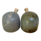 Salt and pepper handmade ceramic