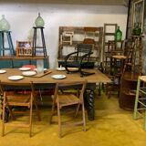 Tabouret haut noir