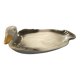 1 duck-shaped ceramic foie gras dish