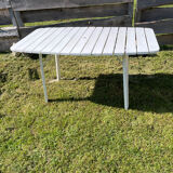 Vintage wood folding garden table