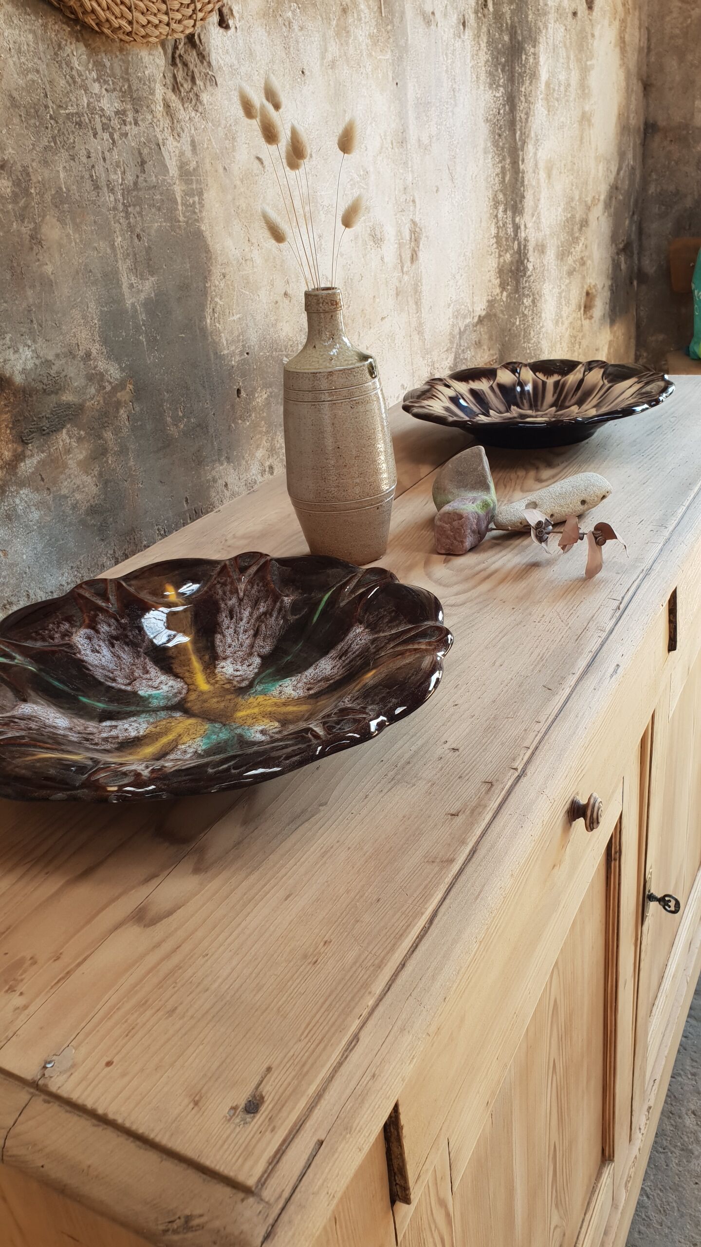 Old pine buffet