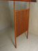 Wooden room divider with lattice design, 1960s