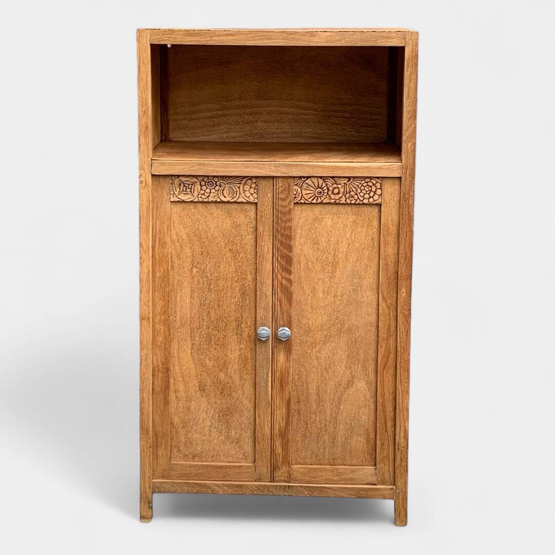 Buffet parisien art déco bois brut 1930