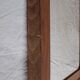 Vintage mirror with marquetry by cabinetmaker Paul Aumoine