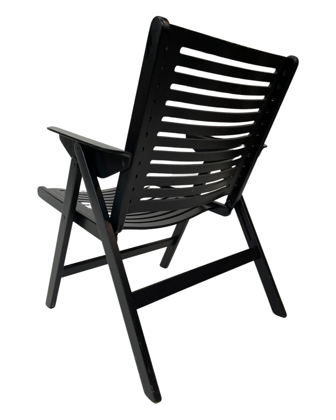 Niko Kralj Slovenian Rex Plywood Folding Chair for Stol 1950s in Black