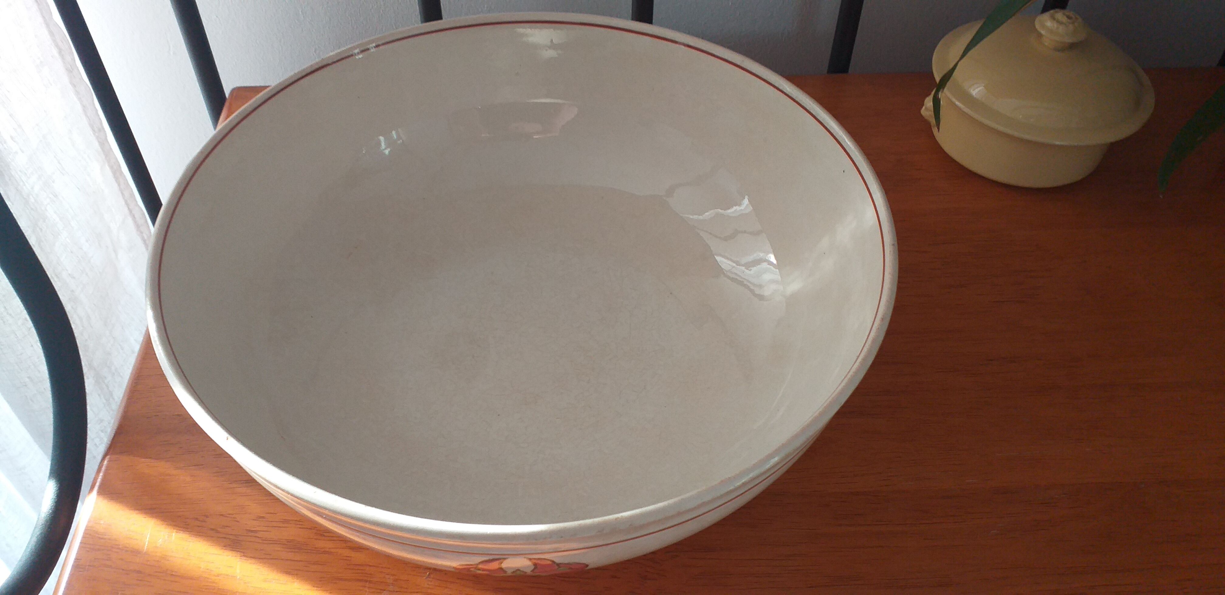 Porcelain bowl Terre de Fer E. Charbonnier