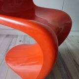 Chaises Panton orange 1974