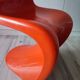 Orange Panton chairs 1974