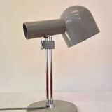Mid-century grey adjustable table lamp by Napako, 1970s