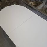 Oval table with central extension LAFA 1970s