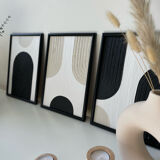 Triptyque abstrait