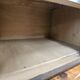Tuscan Art Decò dressing table from the 1940s in walnut burl