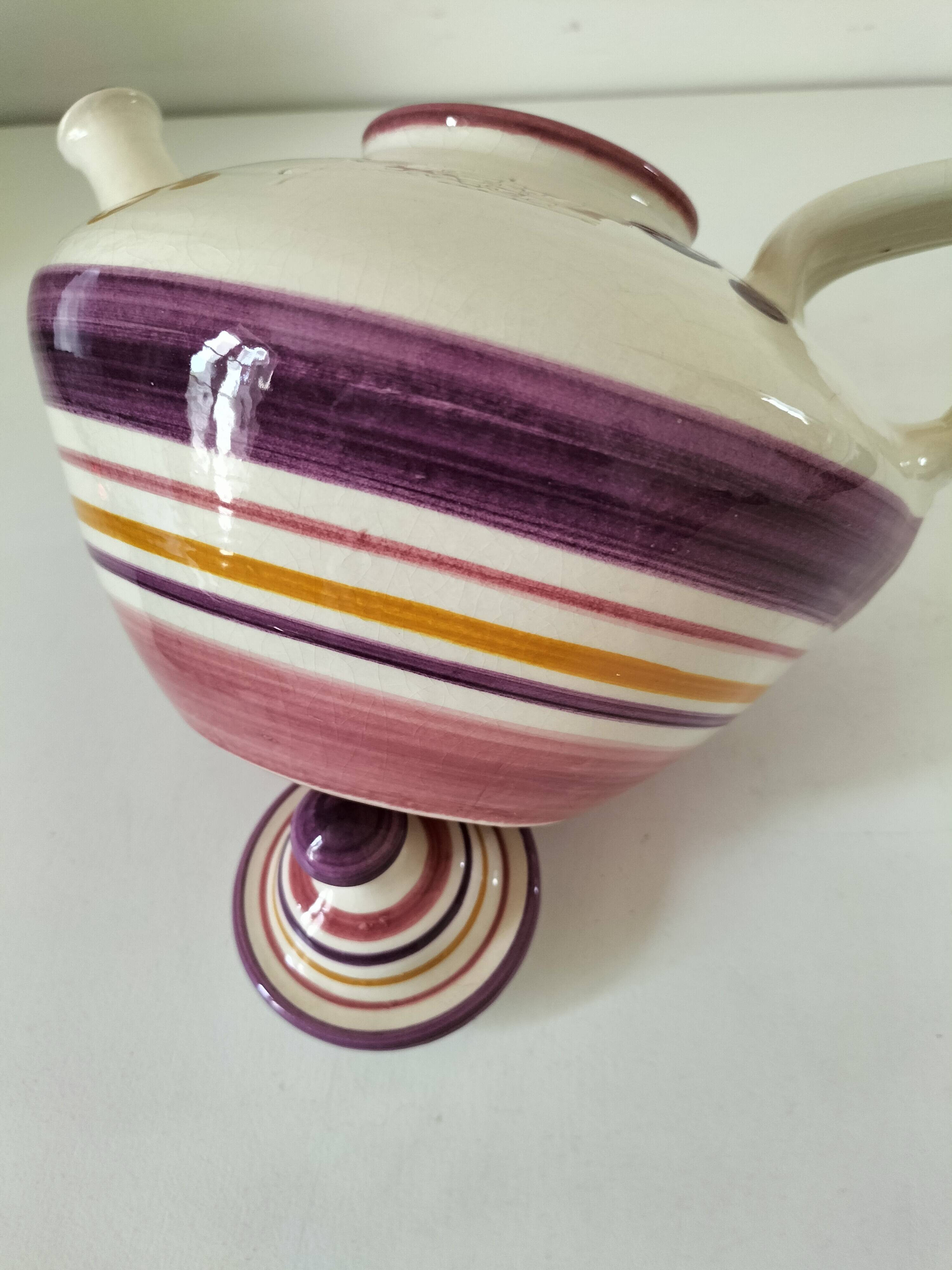 Large Basque teapot Goicoechea – Basque cross decoration