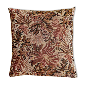 Coussin en jacquard à fleurs 40