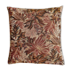 Coussin en jacquard à fleurs 40 cm