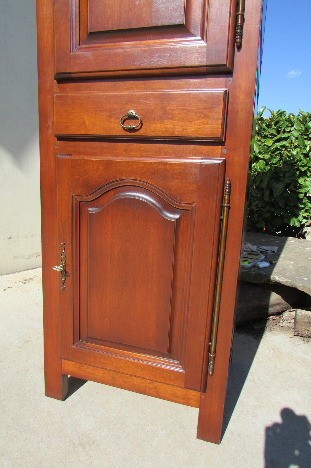 Armoire homme debout en merisier Selency