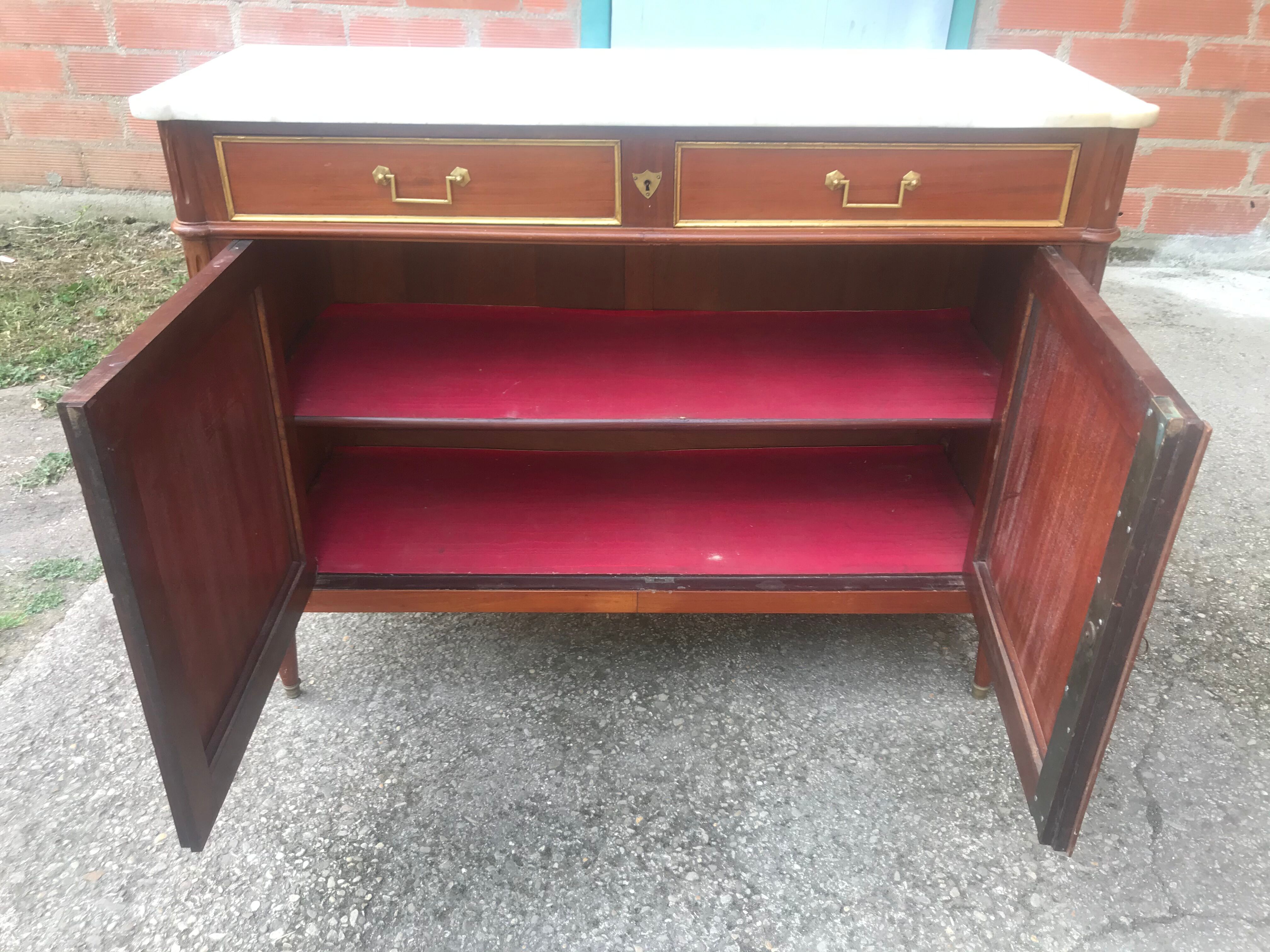 Louis XVI style stocking buffet