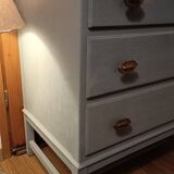 Commode bois patinée