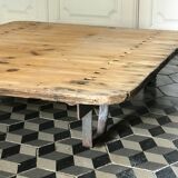 Industrial coffee table