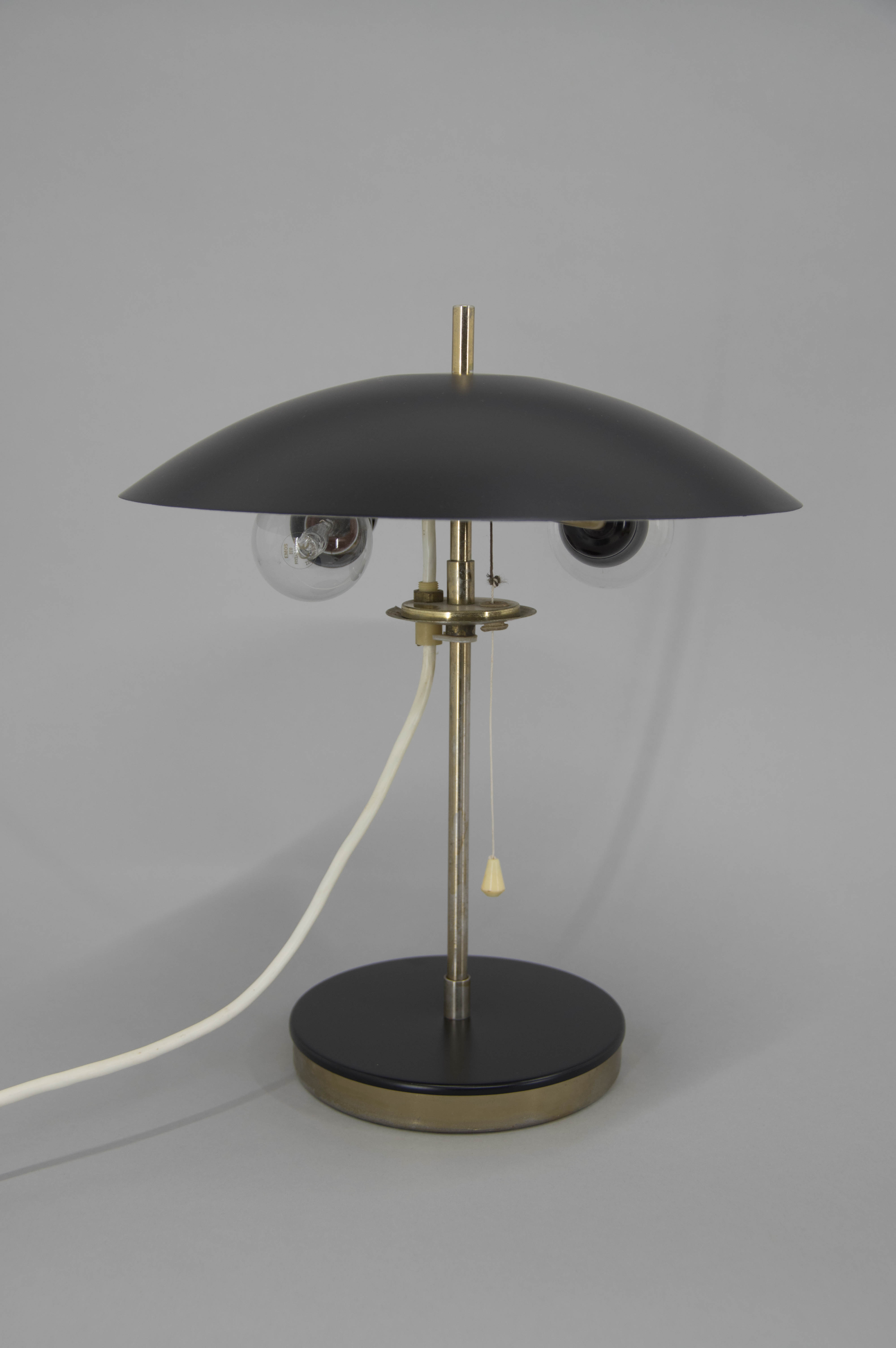 Art Deco Table Lamp, Czechoslovakia, 1950s