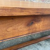 Cherry farmhouse table