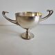 George V Style Solid Silver Cup / Bowl / Cream Pot Sugar Bowl, John & D