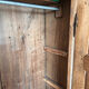 Oak wood closet