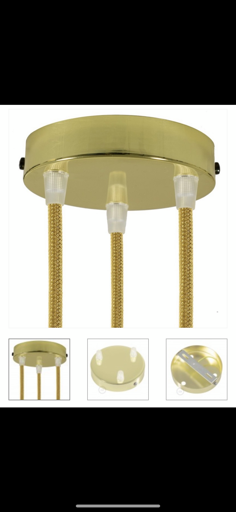 Chiseled glass suspension