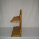 Rattan wall shelf - 60s bamboo