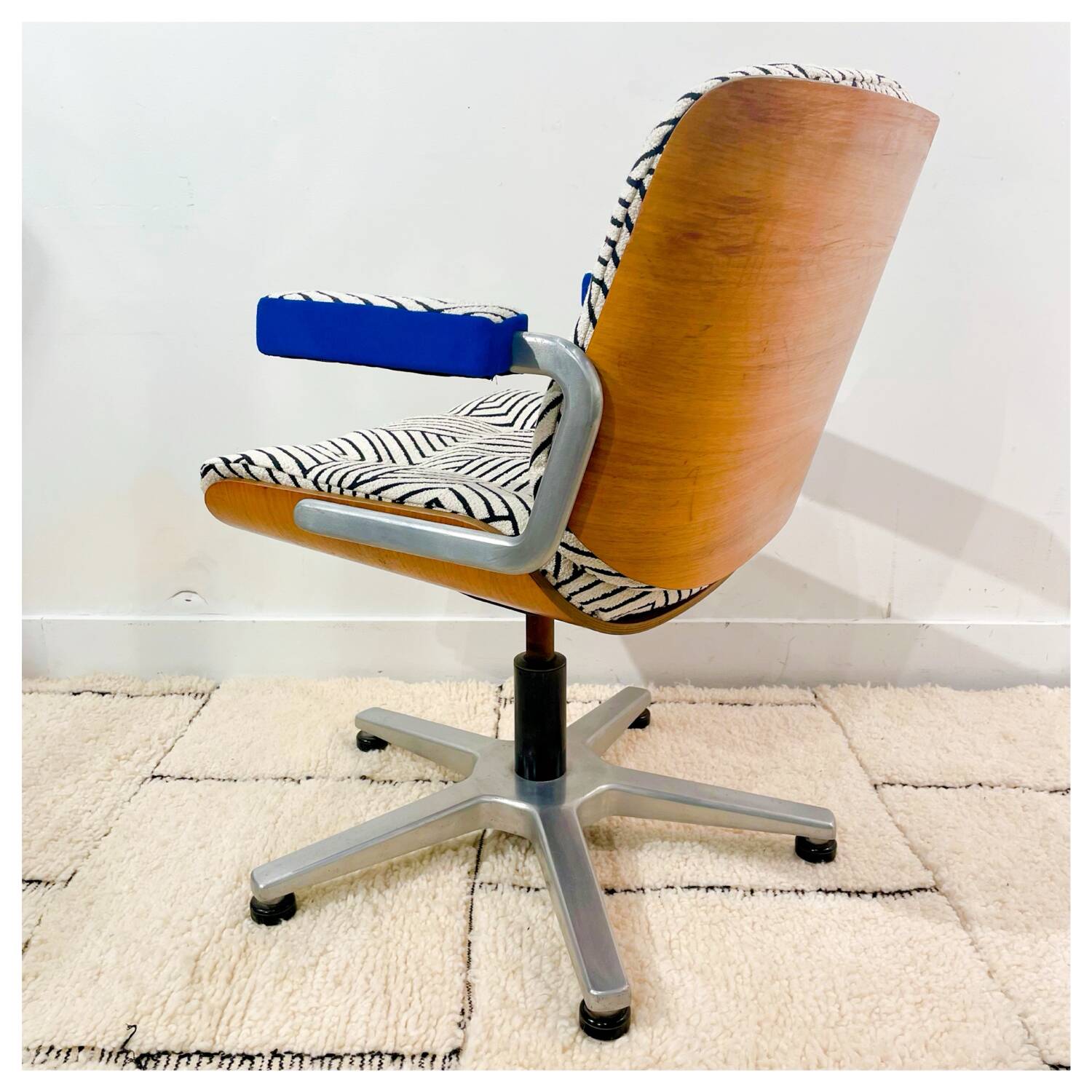 Martin Stoll lounge chair with footrest