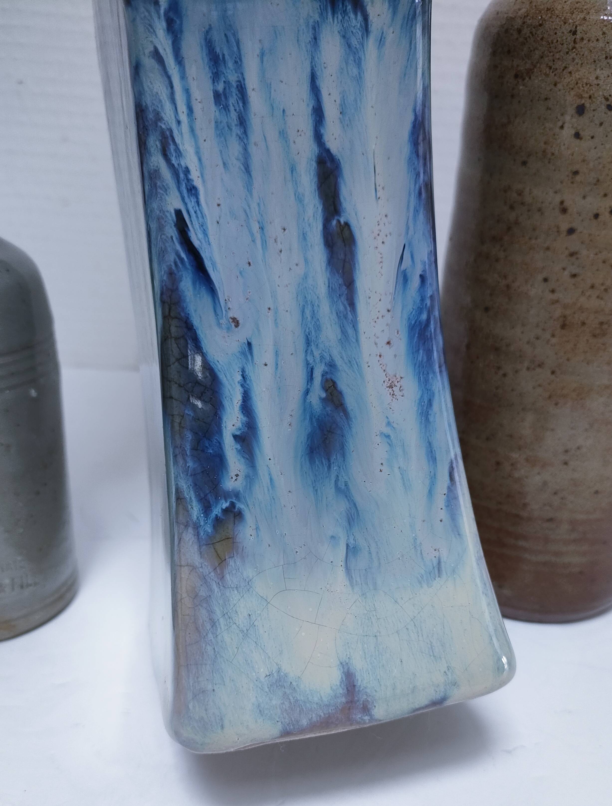 Three vintage soliflore ceramics