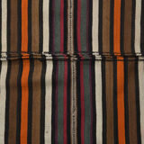 Vintage bath mat - Striped kilim