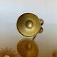 Brass tulip foot candle holder 70s
