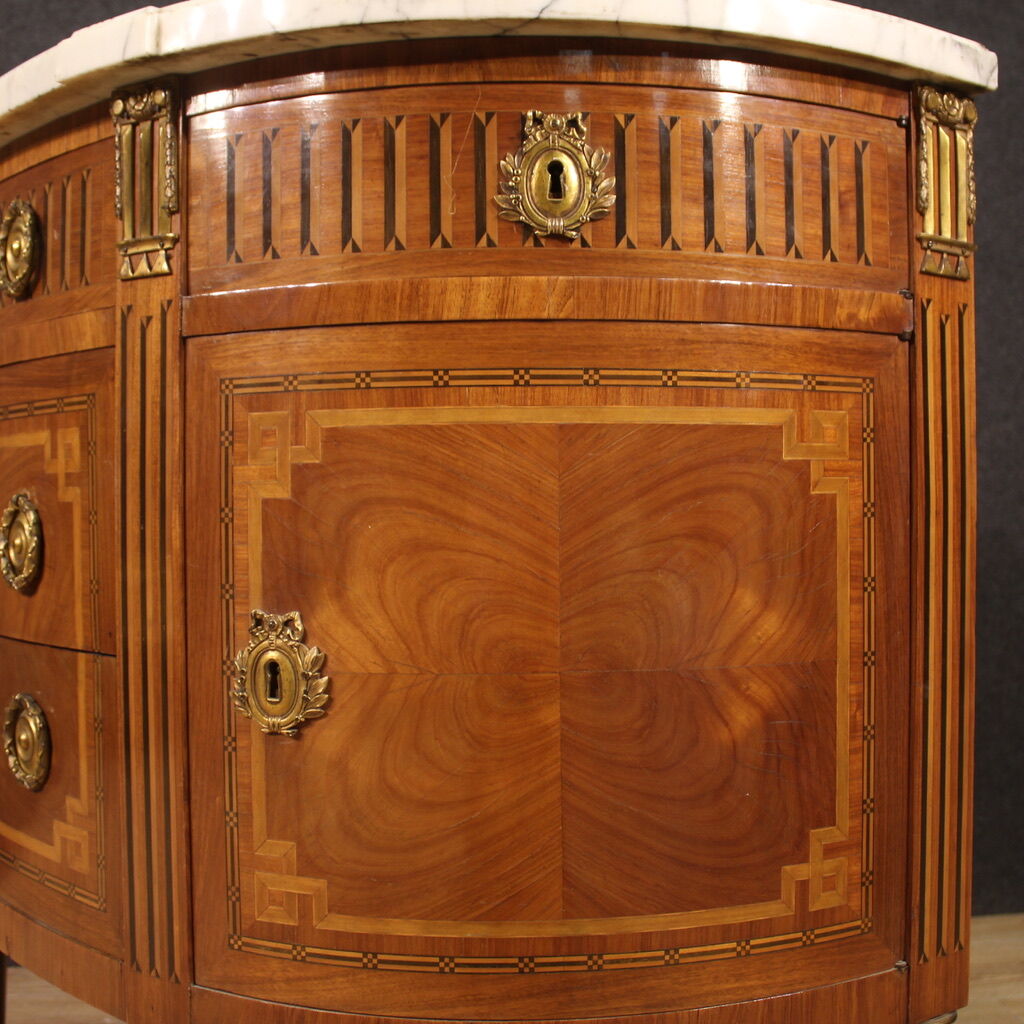 Napoleon III half-moon commode